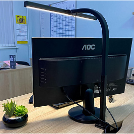 Светильник Трансвит Гефест, Д/LED/10Вт/220В/3000-6500К/регулир./струбцина