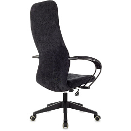 Кресло для руководителя Бюрократ CH-610SL чёрное (ткань, металл)