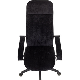 Кресло для руководителя Бюрократ CH-610SL чёрное (ткань, металл)