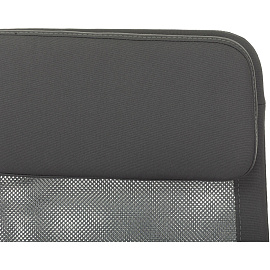 Кресло для руководителя Бюрократ T-995 серое (сетка/ткань, металл)