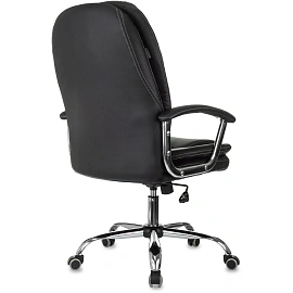 Кресло VB_Бюрократ CH-868SL черный экокожа крестов. металл хром