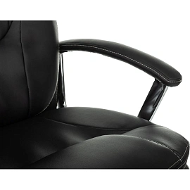 Кресло VB_Бюрократ CH-868SL черный экокожа крестов. металл хром