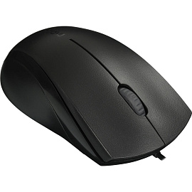 Мышь компьютерная RAPOO проводная N1200, цвет - черный