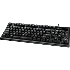 Клавиатура RAPOO проводная NK2800, цвет - черный