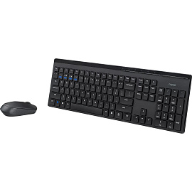 Набор клавиатура+мышь RAPOO беспроводная 8110M, цвет - черный