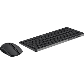 Набор клавиатура+мышь RAPOO беспроводная 9050S, цв. Dark Grey
