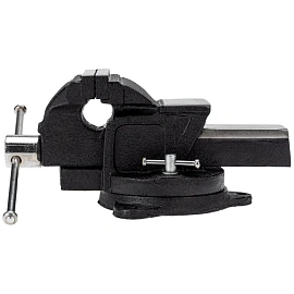 Тиски слесарные 100мм, поворотные, с наковальней KRANZ KR-12-5101