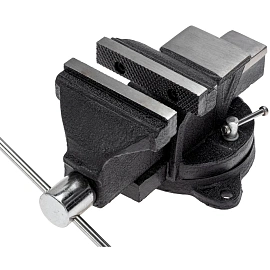 Тиски слесарные 100мм, поворотные, с наковальней KRANZ KR-12-5101