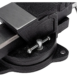 Тиски слесарные 100мм, поворотные, с наковальней KRANZ KR-12-5101