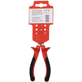 Тонкогубцы изогнутые 160мм никел., двухкомпонентные рукоятки REXANT 12-4620