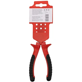 Тонкогубцы 200мм никелированные, двухкомпонентные рукоятки REXANT 12-4618