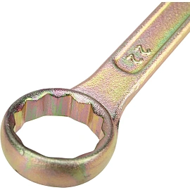 Ключ комбинированный 22мм, желтый цинк REXANT 12-5814-2