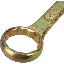 Ключ комбинированный 32мм, желтый цинк REXANT 12-5818-2