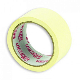 Клейкая лента малярная Uniterm легкоудаляемая морозостойкая 48 мм х 19 м
