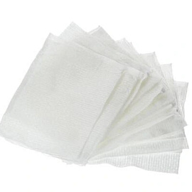 Салфетки хлопковые косметические 100 шт. 20х20 см, DIVIA, картонная коробка