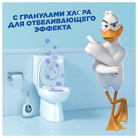 Стикер для унитаза Туалетный Утенок чистоты Антиналет (3 штуки в упаковке)