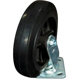 Колесо большегрузное поворотное SCd 80 200мм обрезин (N) 1024158