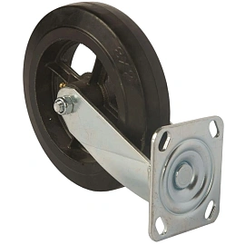 Колесо большегрузное поворотное SCd 80 200мм обрезин (N) 1024158