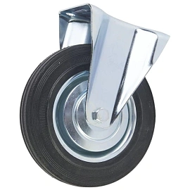 Колесо неповоротное резина FC 80 200мм (F) 1001774