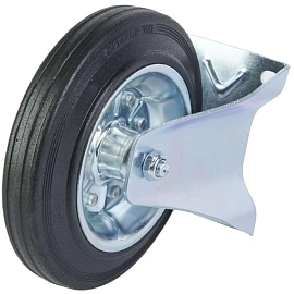 Колесо неповоротное усиленное резина FRC 80 200мм 1027193