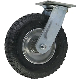 Колесо пневматическое резиновое 210мм PRS 80 поворот кронштейн 1046284