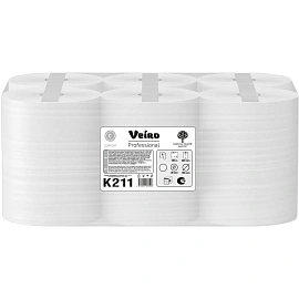 Полотенца бумажные Veiro Professional 1сл 150м 6рул/уп K211_УГМК