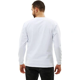 Толстовка 100% хб (240г) без капюшона, цв.белый, размер S