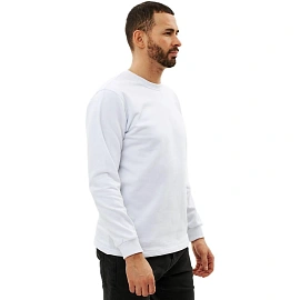 Толстовка 100% хб (240г) без капюшона, цв.белый, размер XXXL