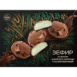 Зефир Нева со вкусом дубайского шоколада глазированный, 185г