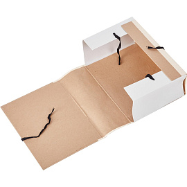 Папка архивная на 4-х завязках Attache А4 120 мм крафт-бумага/коленкор до 1000 листов