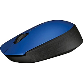 Мышь компьютерная Logitech беспров.M171 blue (USB, 1000dpi) (910-004640)