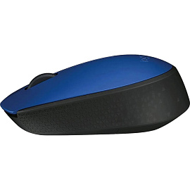 Мышь компьютерная Logitech беспров.M171 blue (USB, 1000dpi) (910-004640)