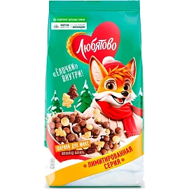 Шарики Любятово Дуо Микс шоколадные, 500г