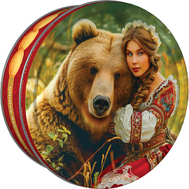 Печенье сдобное Regnum Русский медведь 400 г