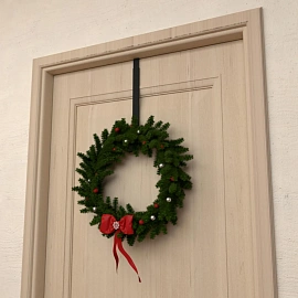 Держатель для венка на межкомнатную дверь, телескоп,черный REXANT 38-0720