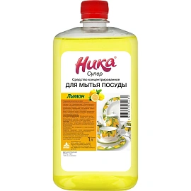 Средство для мытья посуды 1 л, НИКА "Супер", концентрат