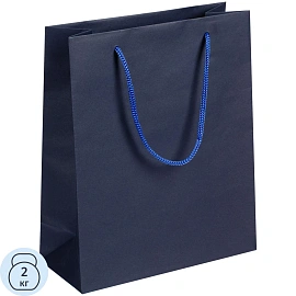 Пакет подарочный бумажный Vid M, синий 20971.41