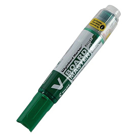 Маркер для белых досок перезаправляемый Pilot WBMA-VBM-M-BG зеленый (толщина линии 1-3 мм) круглый наконечник