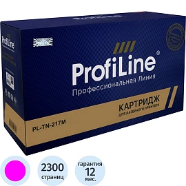 Тонер-картридж Profiline TN-217M PL-TN-217M для Brother пурпурный совместимый
