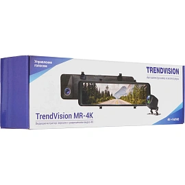Автомобильный видеорегистратор -зеркало TrendVision TVMR4K MR-4K 4K GPS