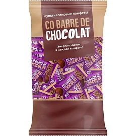 Конфеты Co barre de Chocolat Трюфель мультизлаковые с темной глазурью, 900г