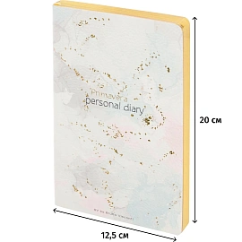 Ежедневник недатированный Bruno Visconti Primavera искусственная кожа А5 128 листов с рисунком (золотистый обрез, 3-743/12)