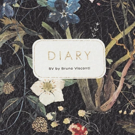 Ежедневник недатированный Bruno Visconti Лесные ягоды искусственная кожа А5 128 листов с рисунком (золотистый обрез, 3-743/17)