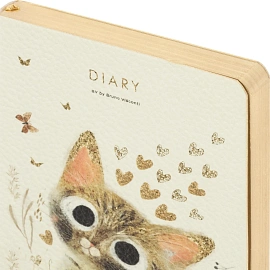 Ежедневник недатированный А5 FLEX Love me.Милый котик 3-743/19