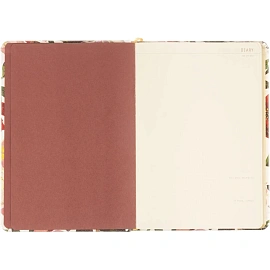 Ежедневник недатированный А5+ FLORA.Пионы 3-744/08