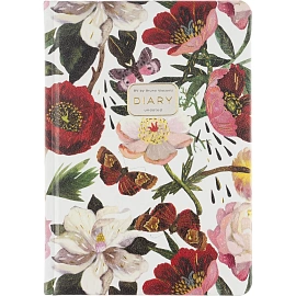 Ежедневник недатированный А5+ FLORA.Пионы 3-744/08