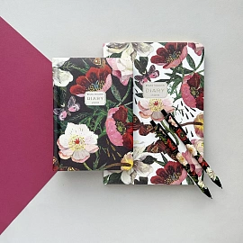 Ежедневник недатированный А5+ FLORA.Пионы 3-744/08