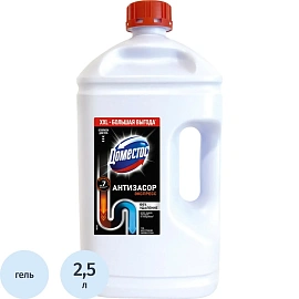 Средство для прочистки труб Доместос  Антизасор 2,5л
