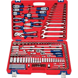 Набор инструментов 174 предмета, универсальный МАСТАК 01-174C