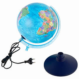 Глобус Globen Классик Евро политический 25 см с подсветкой